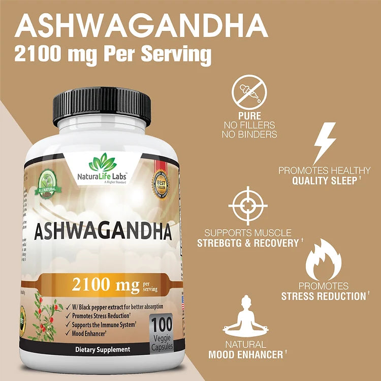 NaturaLAb's Ashwagandha 2100mg